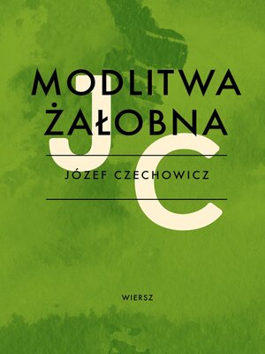 cover image of Modlitwa żałobna